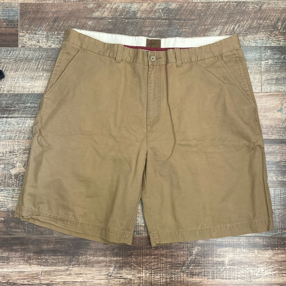 tan shorts